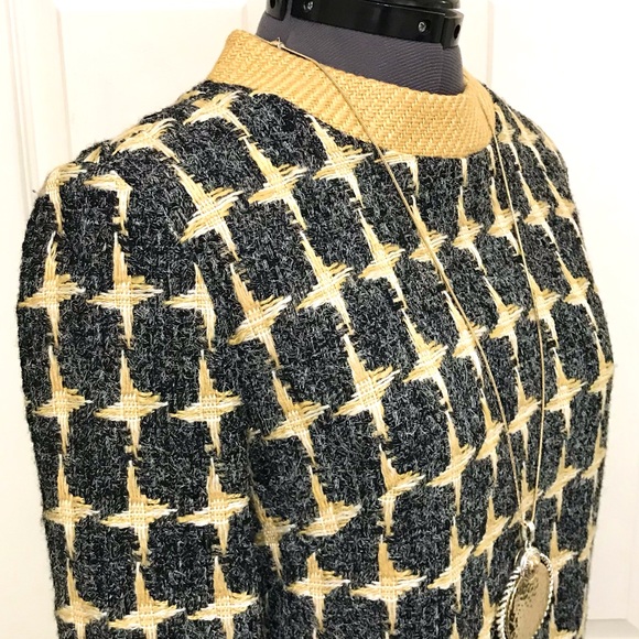 Vintage Bleeker Street Mod Tweed Dress - Picture 4 of 16